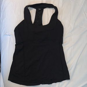 Lululemon workout scoop neck tank top